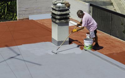 Roof Coating Application